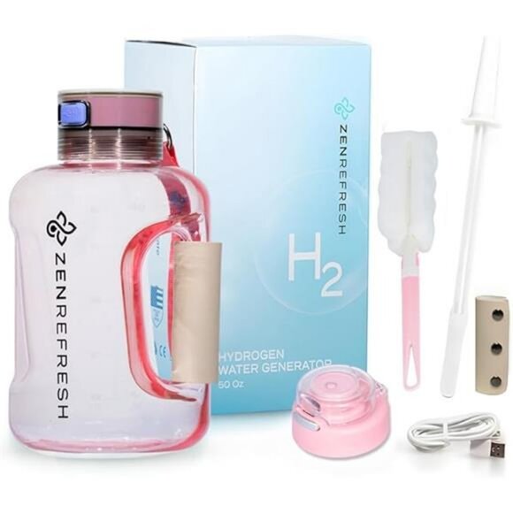 50 Oz Hydrogen Water Bottle, 2024 New SPE/PEM Technology, Large Gym Hydrogen - Picture 7 of 7